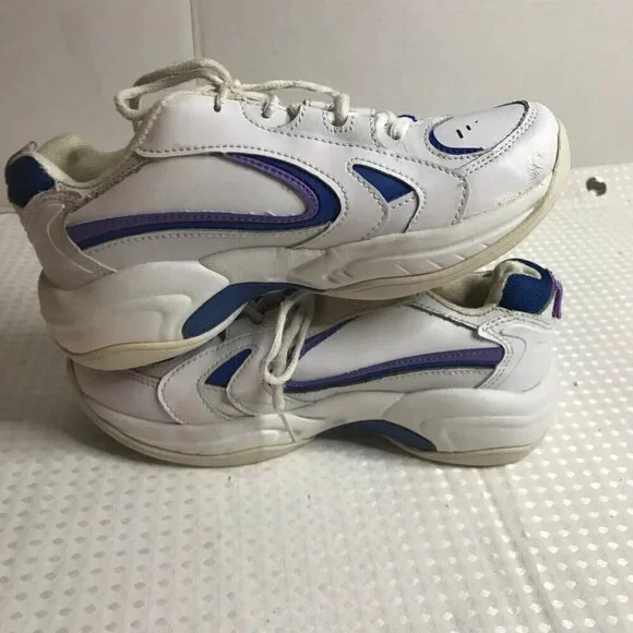 CURVES WOMENS LEATHER WALKING SHOES SIZE 6.5 - Picture 9 of 9